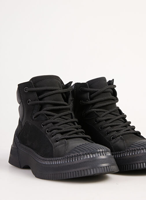 F By Fabrika Siyah Kadın Bot NOZA - Görsel 6