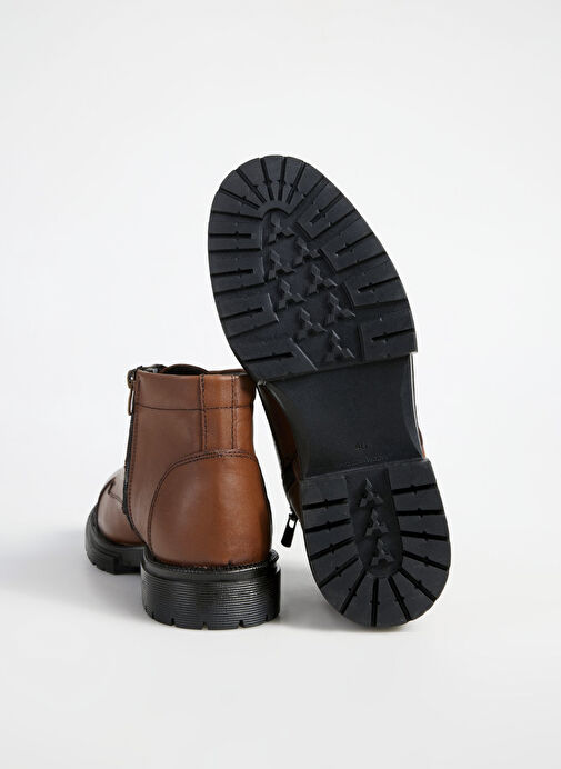 F By Fabrika Taba Erkek Deri Bot HART - Görsel 5