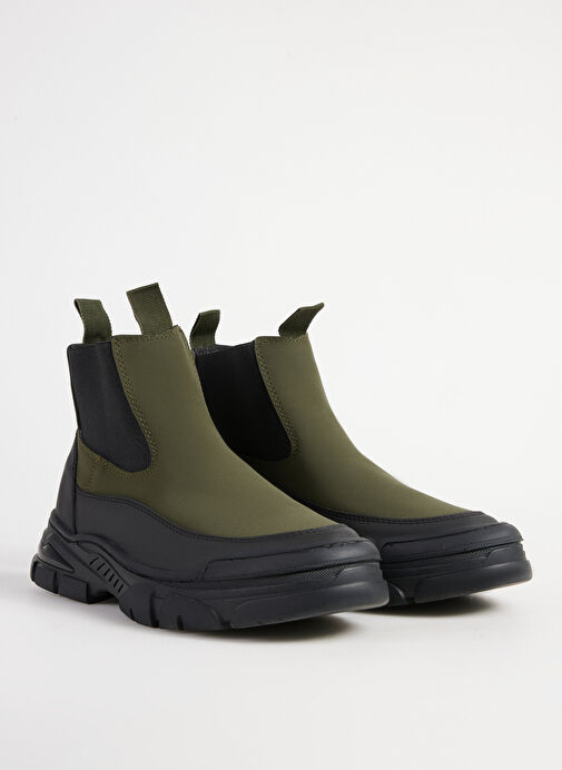 F By Fabrika Haki-Siyah Erkek Bot - Görsel 3