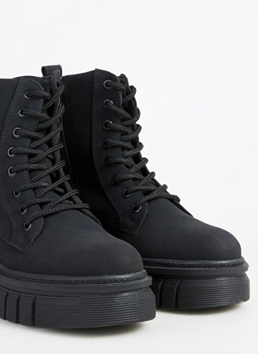 F By Fabrika Siyah Kadın Bot HILVE - Görsel 6