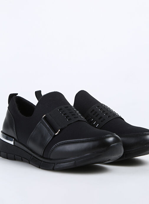 F By Fabrika Siyah Kadın Günlük Ayakkabı NATA - Görsel 4