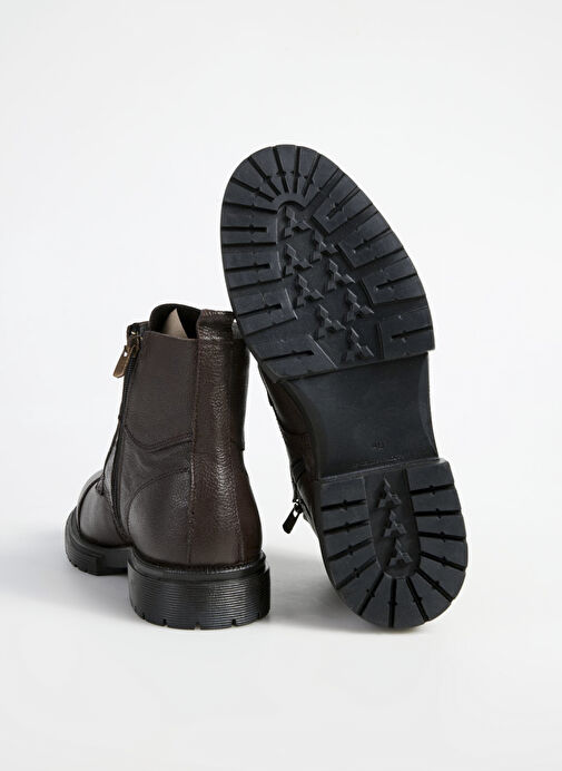 F By Fabrika Kahverengi Erkek Deri Bot DERRY - Görsel 5