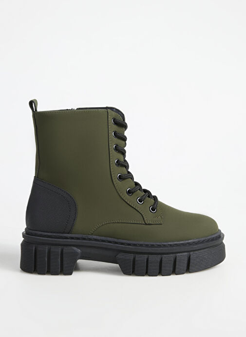 F By Fabrika Haki Kadın Bot HILVE - Görsel 2