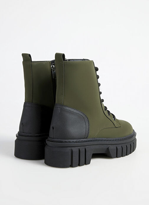 F By Fabrika Haki Kadın Bot HILVE - Görsel 4