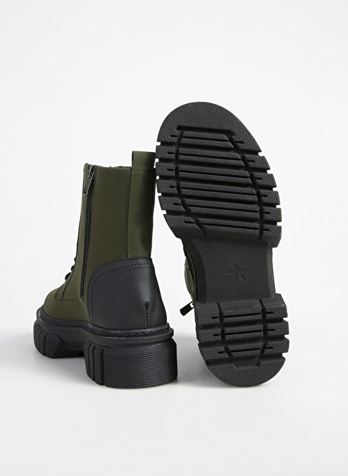 F By Fabrika Haki Kadın Bot HILVE - Görsel 5
