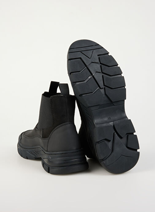 F By Fabrika Siyah Erkek Bot - Görsel 5