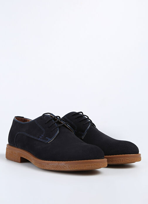 F By Fabrika Lacivert Erkek Süet Günlük Ayakkabı WILLI - Görsel 3