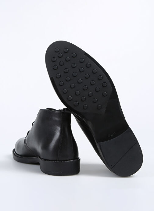 F By Fabrika Siyah Erkek Deri Bot CARVER - Görsel 5