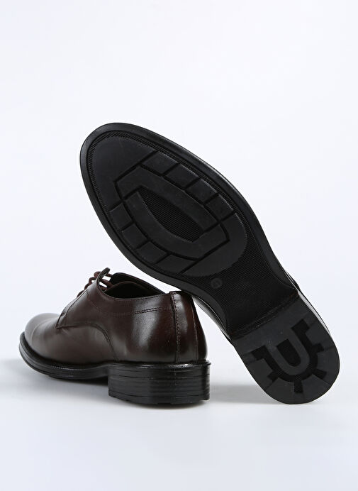 F By Fabrika Kahverengi Erkek Deri Klasik Ayakkabı MUND - Görsel 5