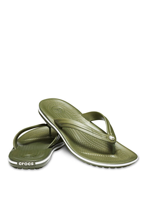 Crocs Yeşil Erkek Plaj Terliği 11033 - Görsel 4