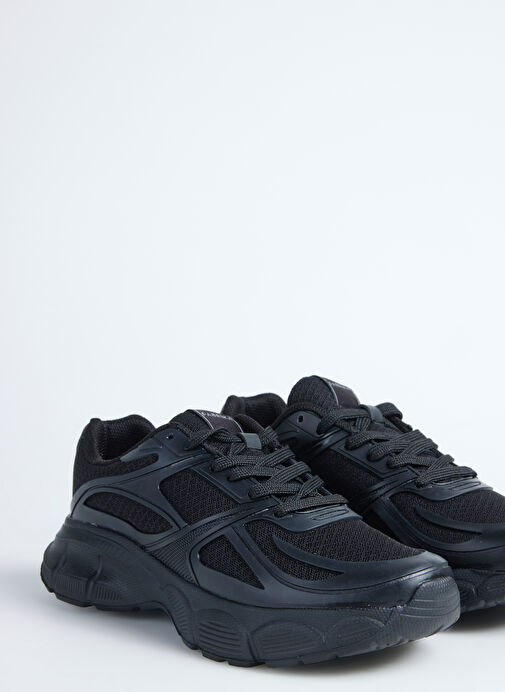 Fabrika Siyah Erkek Sneaker BRANSON - Görsel 6