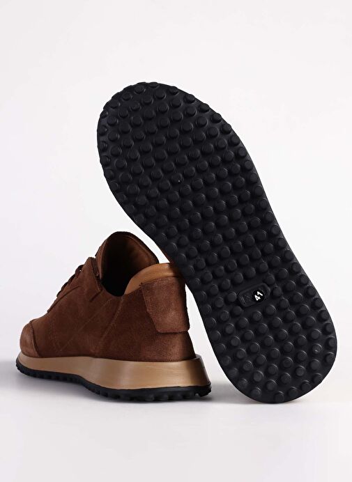 Fabrika Taba Erkek Süet Sneaker BERTIE - Görsel 6