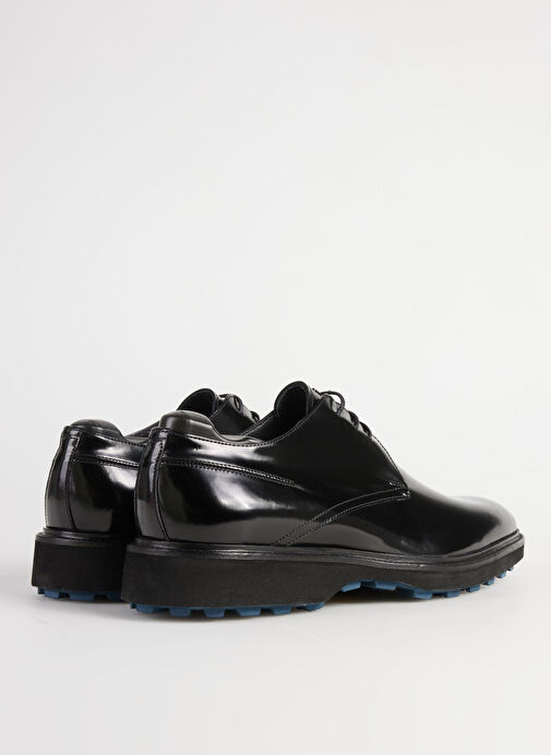 Fabrika Siyah Erkek Deri Klasik Ayakkabı SEGAMA-ELROY VİBRAM - Görsel 7