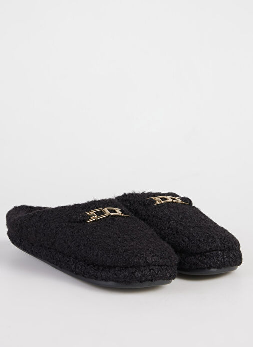 Fabrika Comfort Siyah Kadın Ev Terliği TIANA - Görsel 3