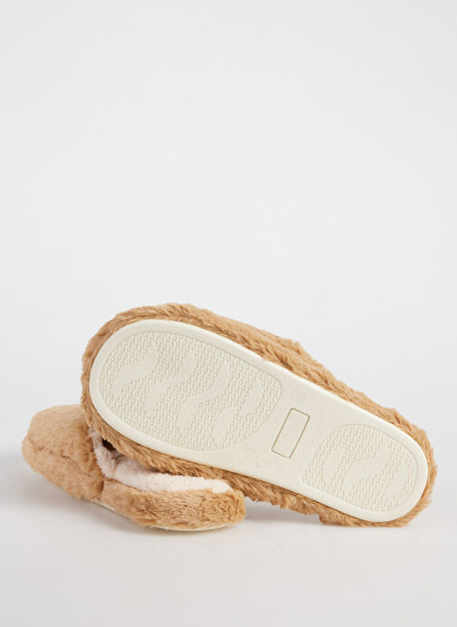 Fabrika Comfort Bej Kadın Ev Terliği BAILEY - Görsel 5