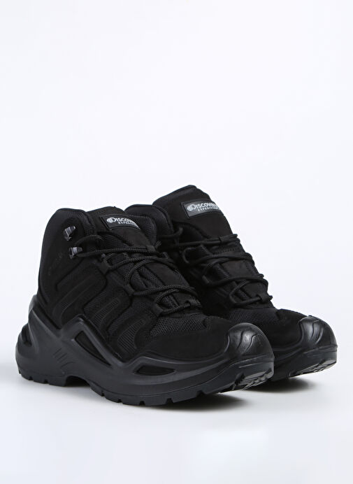 Discovery Expedition Siyah Erkek Deri Waterproof Outdoor Bot G-MORE-FENTON - Görsel 3