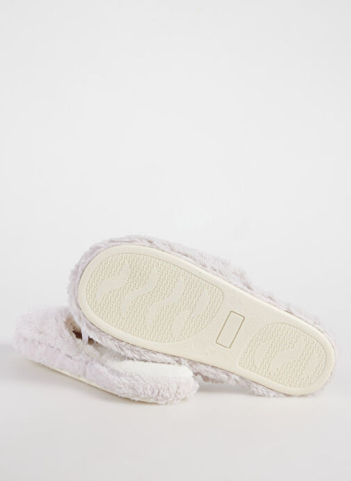 Fabrika Comfort Beyaz Kadın Ev Terliği BAILEY - Görsel 5