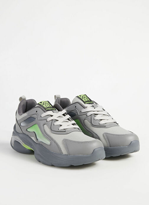 Discovery Expedition Gri-Yeşil Erkek Sneaker FELIX-GLEN - Görsel 3