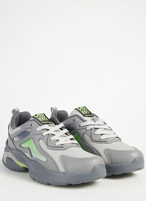 Discovery Expedition Gri-Yeşil Erkek Sneaker FELIX-GLEN - Görsel 6