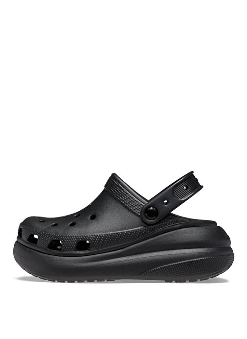 Crocs Classic Crush Clog Siyah Kadın Plaj Terliği 207521_001 - Görsel 3