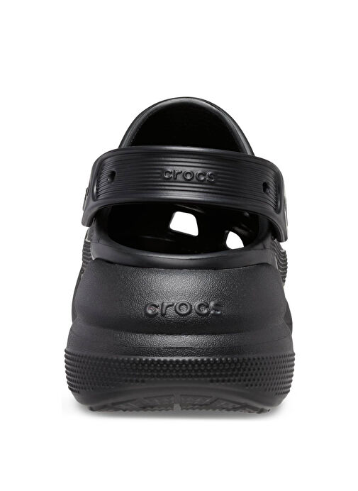 Crocs Classic Crush Clog Siyah Kadın Plaj Terliği 207521_001 - Görsel 7