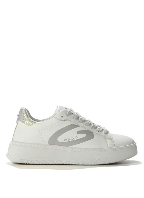 Alberto Guardiani Beyaz Kadın Deri Sneaker G03G100028 - Görsel 2