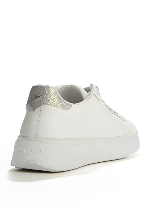 Alberto Guardiani Beyaz Kadın Deri Sneaker G03G100028 - Görsel 4