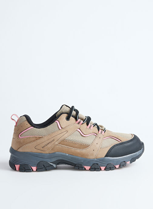 Discovery Expedition Kum-Pembe Kadın deri Outdoor Ayakkabısı ARISTA - Görsel 2