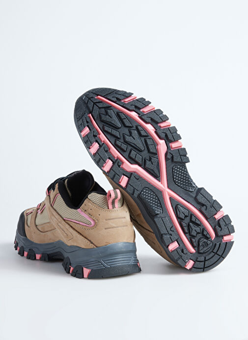 Discovery Expedition Kum-Pembe Kadın deri Outdoor Ayakkabısı ARISTA - Görsel 5