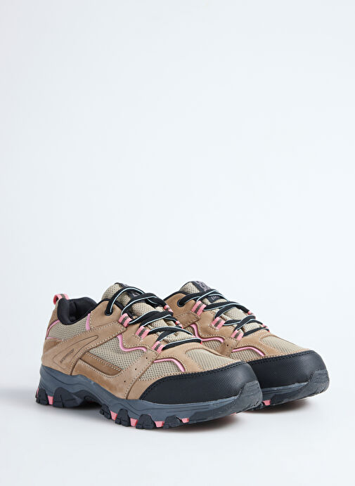Discovery Expedition Kum-Pembe Kadın deri Outdoor Ayakkabısı ARISTA - Görsel 6