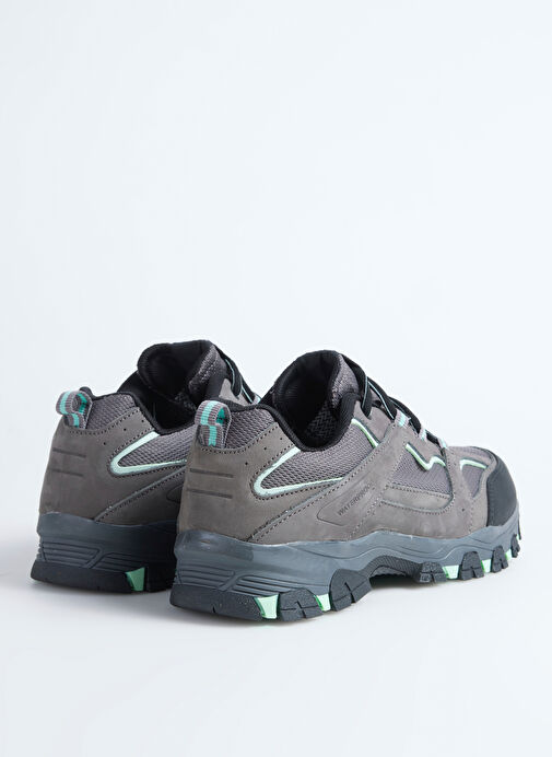 Discovery Expedition Antrasit-Yeşil Kadın deri Outdoor Ayakkabısı ARISTA - Görsel 4