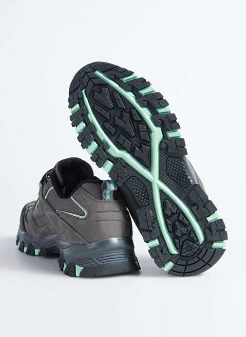 Discovery Expedition Antrasit-Yeşil Kadın deri Outdoor Ayakkabısı ARISTA - Görsel 5