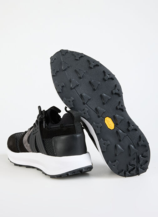 Discovery Expedition Siyah Erkek deri Sneaker RUSTLE-DANY VİBRAM - Görsel 5