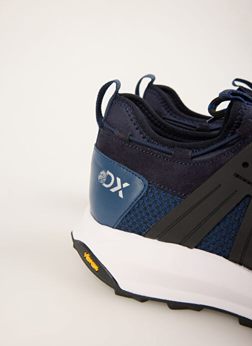 Discovery Expedition Lacivert-Gri Erkek deri Sneaker RUSTLE-DANY VİBRAM - Görsel 6