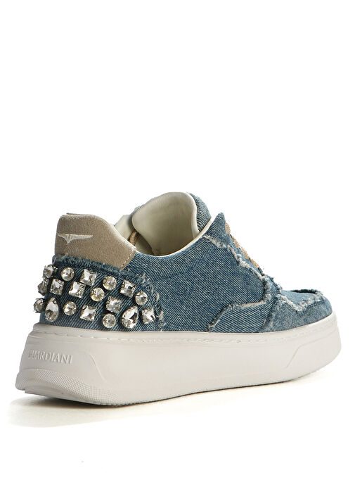 Alberto Guardiani Mavi Kadın Sneaker G03G100031 - Görsel 4