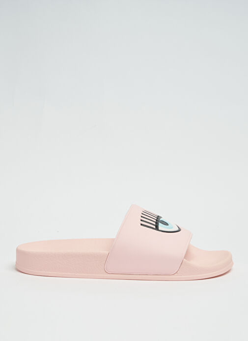 Chiara Ferragni Pembe Kadın Plaj Terliği CF2955_012 - Görsel 2