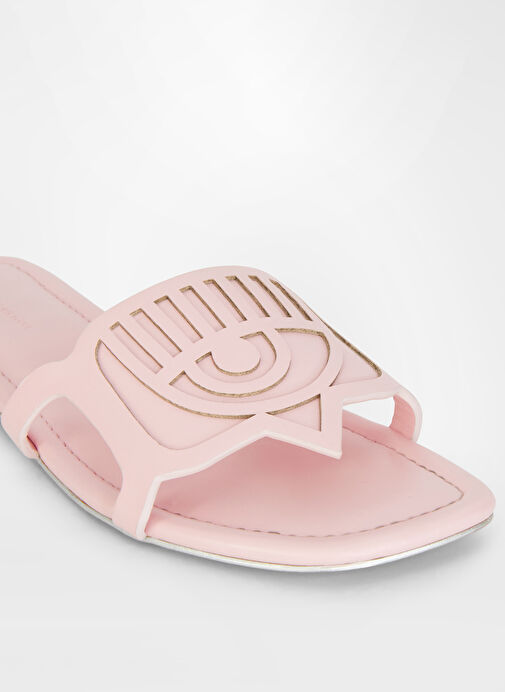 Chiara Ferragni Pembe Kadın Terlik CF3360_012 - Görsel 4