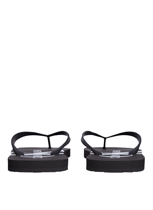 Calvin Klein Siyah-Beyaz Erkek Plaj Terliği BEACH SANDAL MONOGRAM TPU - Görsel 5