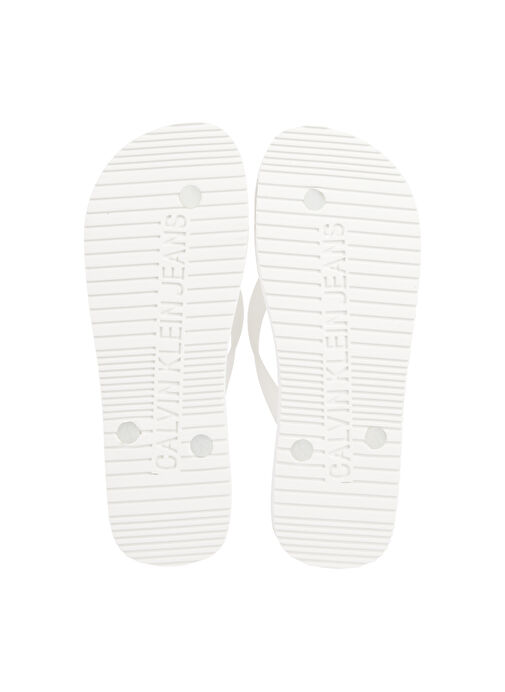 Calvin Klein Beyaz Erkek Plaj Terliği BEACH SANDAL MONOGRAM TPU - Görsel 6
