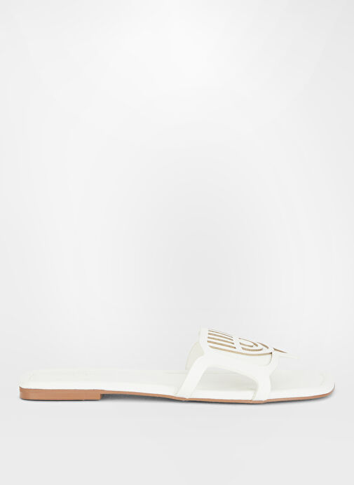 Chiara Ferragni Beyaz Kadın Terlik CF3360_009 - Görsel 2