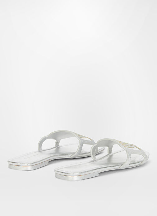 Chiara Ferragni Gümüş Kadın Terlik CF3361_004 - Görsel 5