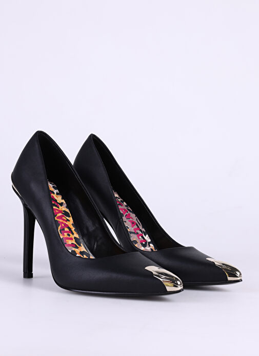 Just Cavalli Siyah Kadın deri Stiletto FONDO ALYSHA DIS. W2F SHOES - Görsel 3