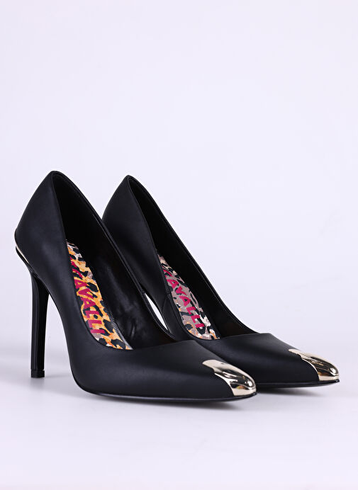 Just Cavalli Siyah Kadın deri Stiletto FONDO ALYSHA DIS. W2F SHOES - Görsel 6