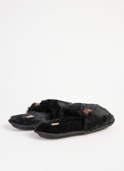 Fabrika Comfort Siyah Kadın Ev Terliği ALDA - Görsel 5