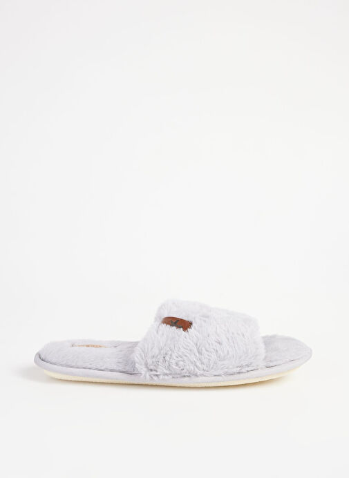 Fabrika Comfort Gri Kadın Ev Terliği ALDA - Görsel 2