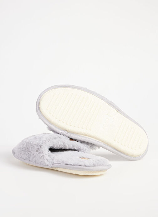 Fabrika Comfort Gri Kadın Ev Terliği ALDA - Görsel 5