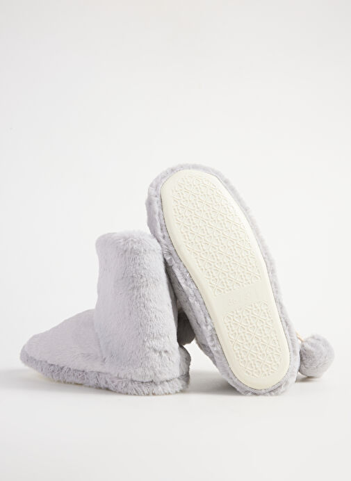 Fabrika Comfort Gri Kadın Panduf AJNA - Görsel 5