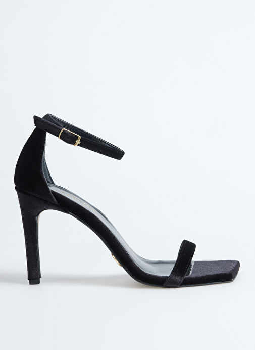 Fabrika Siyah Kadın Topuklu Ayakkabı ERIKA - Görsel 2