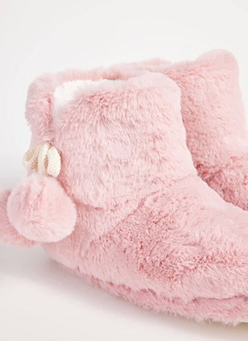 Fabrika Comfort Pembe Kadın Panduf AJNA - Görsel 4