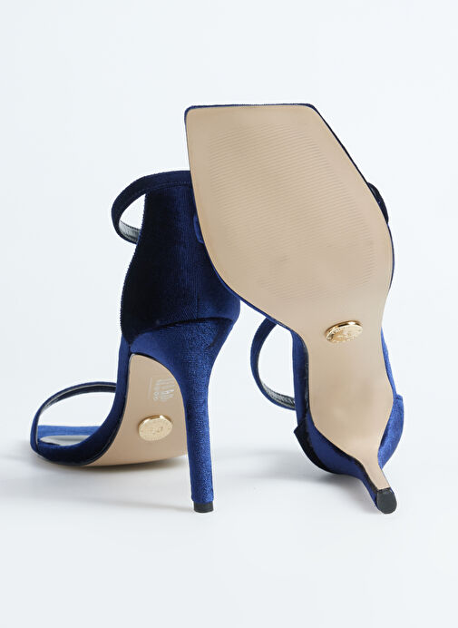 Fabrika Lacivert Kadın Topuklu Ayakkabı ERIKA - Görsel 5